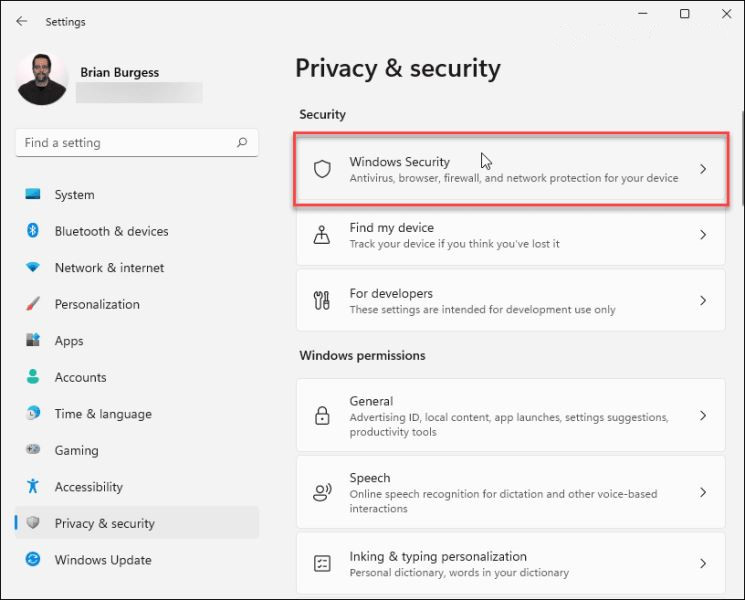如何在Win11中啟用或禁用Windows安全?
