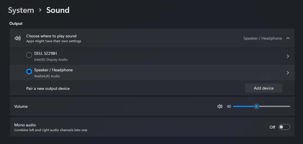 如何更改Win11上的默認音頻輸出？默認音頻輸出設置方法