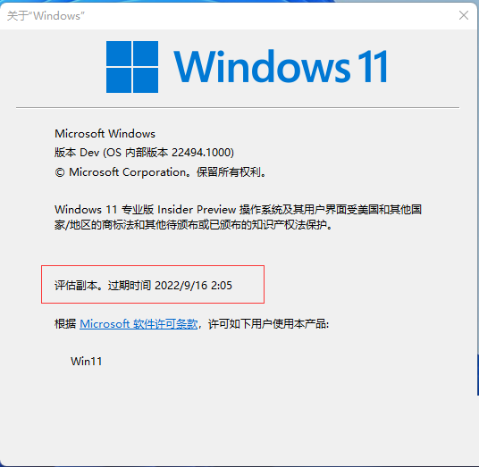 Win11怎么去除預覽版水印和時間限制？
