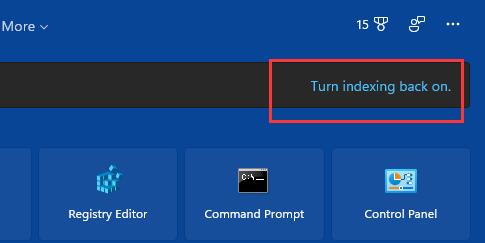 Win11提示搜索引擎已關閉怎么辦?Win11提示搜索引擎已關閉的解決方法