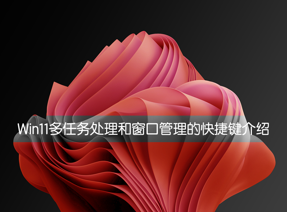 Win11多任務處理和窗口管理的快捷鍵介紹