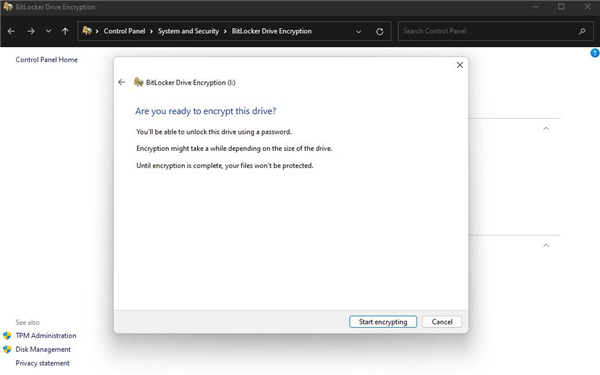 Win11如何快速加密硬盤？教你Win11上快速加密硬盤的方法