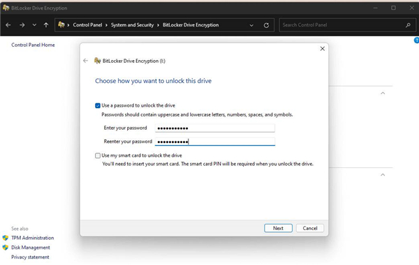 Win11如何快速加密硬盤？教你Win11上快速加密硬盤的方法