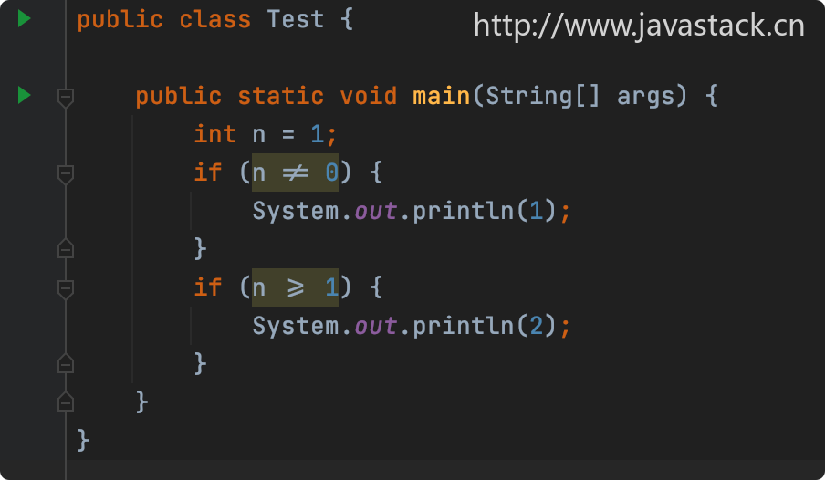 Java 中的 xx ≠ null 是什么新語法