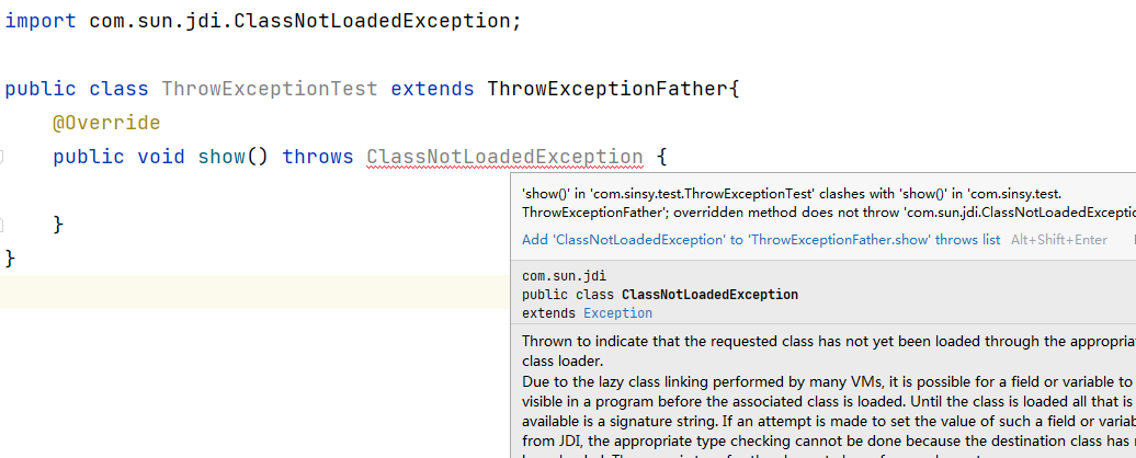 詳解Java的Exception異常機制