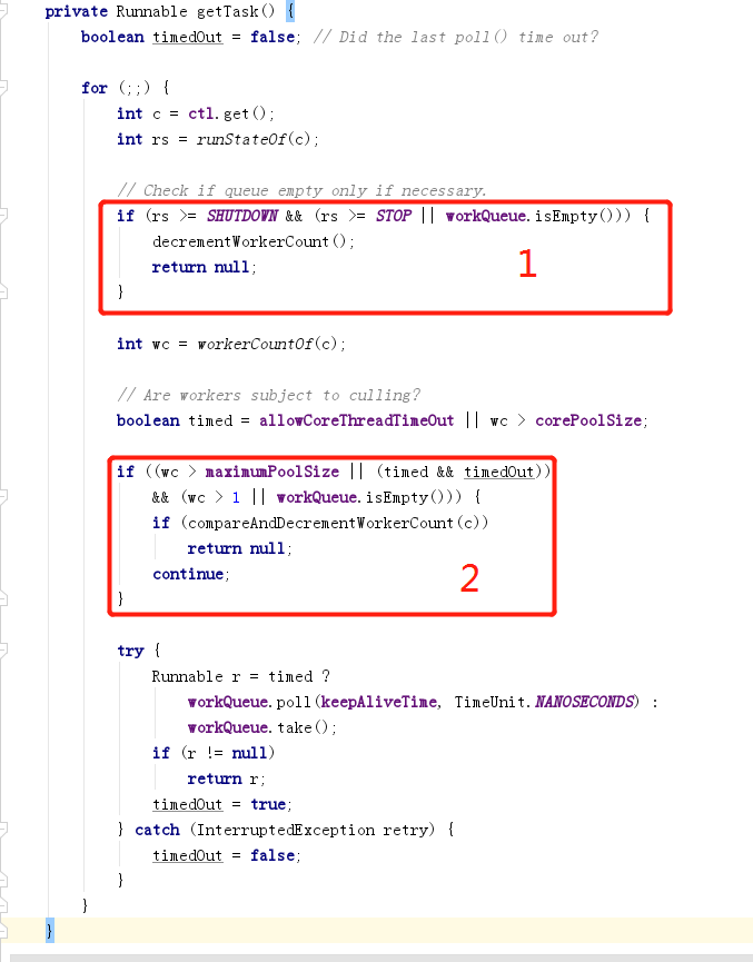 Java線程池中多余的線程是如何回收的