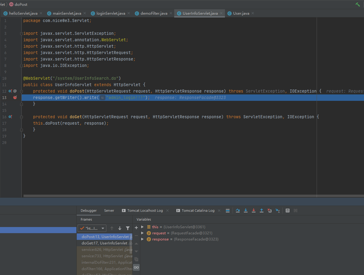 Java安全之Filter權限繞過的實現