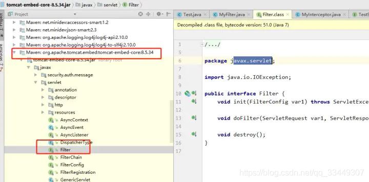 Java中過(guò)濾器 (Filter) 和 攔截器 (Interceptor)的使用