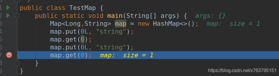 Java Map.get()返回指定鍵所映射的值