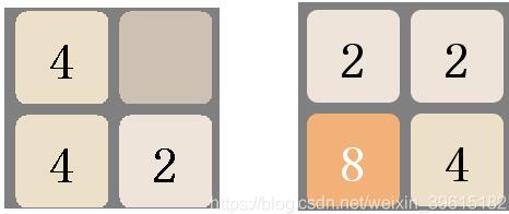 java實現2048小游戲