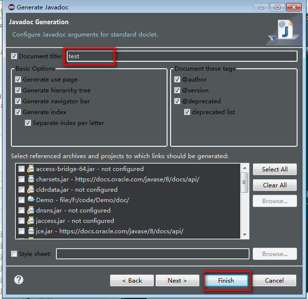 Java eclipse doc文檔生成流程解析