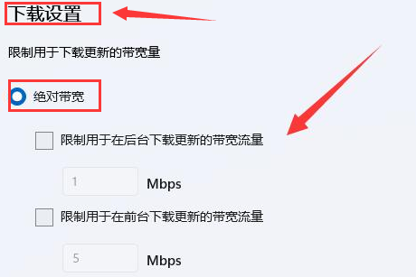 Windows11設置后臺寬帶流量方法介紹