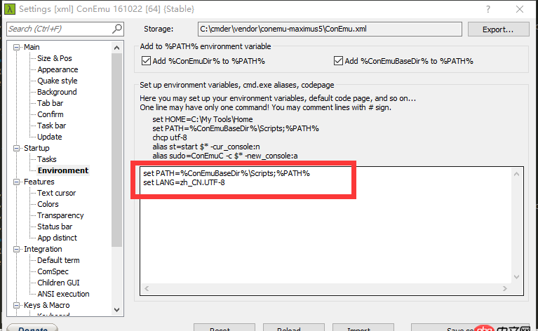 win下面的cmder中的vim . 中文亂碼. 試了百度上的各種解決方式.. 還是沒弄好