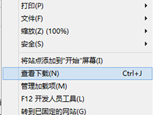 Win8的IE瀏覽器怎么打開下載項?有沒有快捷鍵?