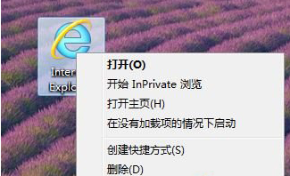 桌面太簡潔了Win8.1桌面怎么添加/隱藏IE圖標