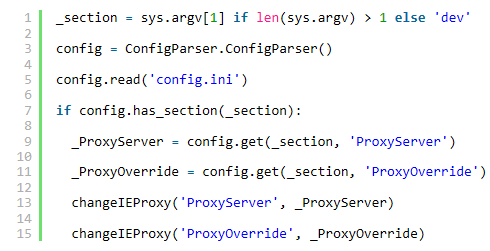 用Python編寫腳本使IE實(shí)現(xiàn)代理上網(wǎng)的教程