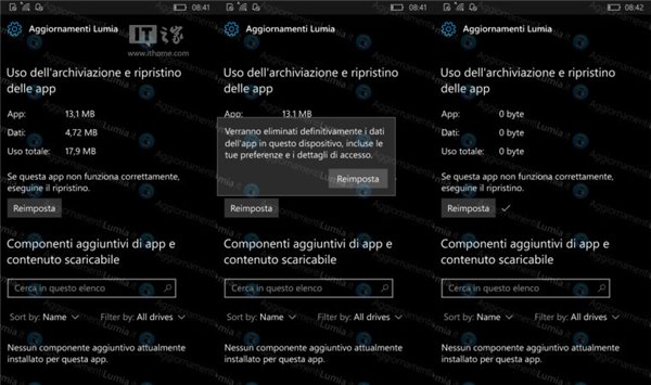 Win10Mobile創造者更新全新功能曝光 重置應用！