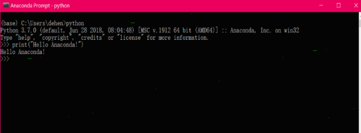 anaconda運行python程序教程分享