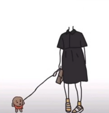 抖音一個人牽狗圖片怎么制作?一個人牽狗素材圖片制作方法教程