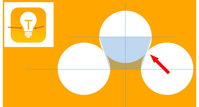 PPT繪制燈泡圖標操作過程