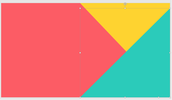PPT制作幾何圖形色塊拼圖效果封面具體操作步驟