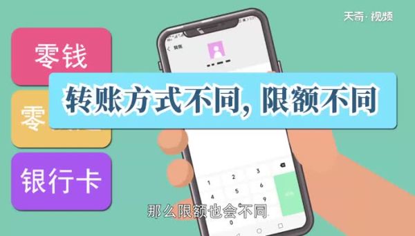 微信轉賬限額多少 微信轉賬一天限額多少