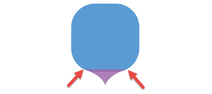 PPT繪制出帶弧度三角形表達具體操作步驟