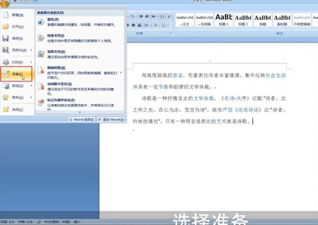 Word中加密具體操作步驟