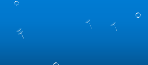 PPT制作出飄舞蒲公英以及水泡動畫具體操作方法