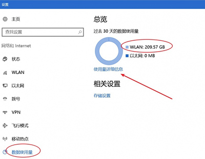 Win10_Win10查看數據使用量查看與重置的方法