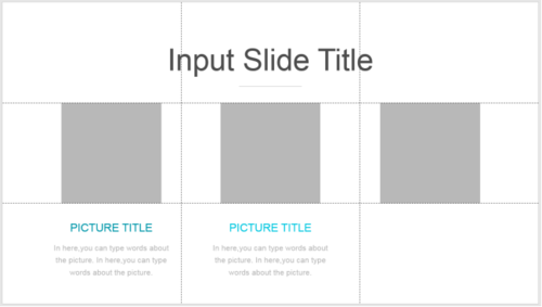 使用PPT制作出正文頁三圖文版式具體操作方法