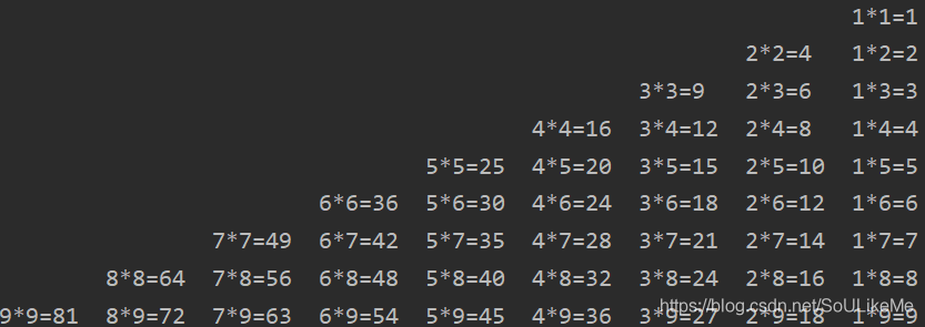 Java中四種9*9乘法表的實(shí)現(xiàn)方式(附代碼)