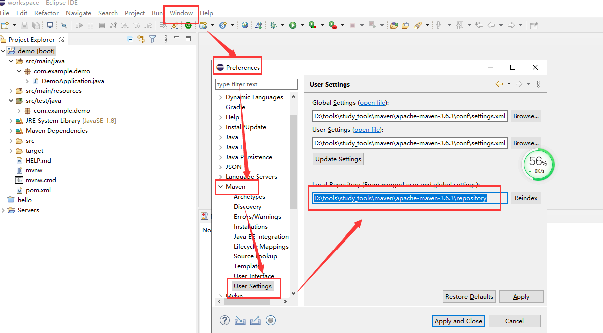 Java pom.xml parent引用報錯問題解決方案