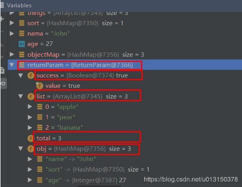 java方法通用返回結果集封裝操作