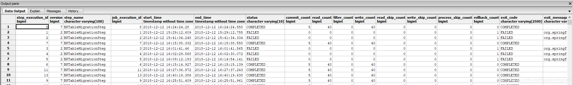 Java中批處理框架spring batch詳細(xì)介紹