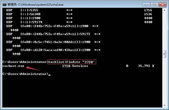 win7電腦查看端口占用情況的操作流程