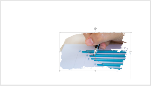 PPT制作出筆刷填充圖片效果具體操作方法