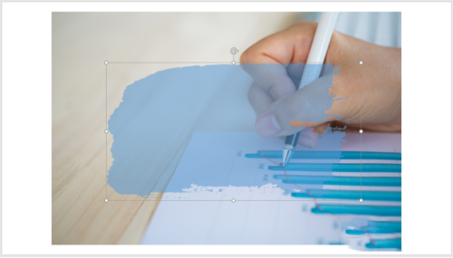 PPT制作出筆刷填充圖片效果具體操作方法