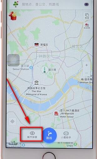 使用百度地圖APP搜索國(guó)外詳細(xì)操作