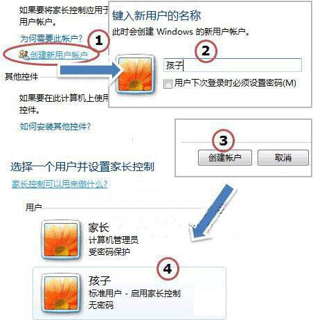 win7電腦出現家長控制無法打開具體處理步驟