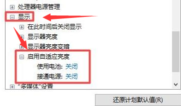 Windows11修改電源自適應(yīng)亮度選項(xiàng)方法介紹