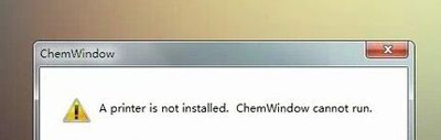Win10系統(tǒng)安裝ChemWindow后無法運行的解決方法
