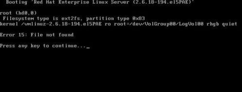 Win7開機黑屏error15:file not found怎么解決