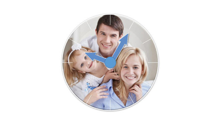 PPT制作出時鐘表面刻度具體操作步驟