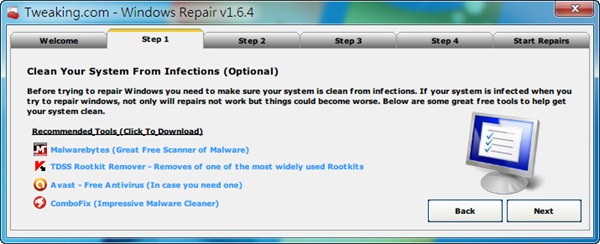 windows repair的詳細使用操作講解