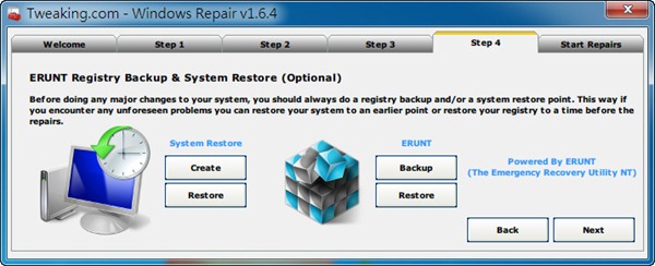 windows repair的詳細使用操作講解