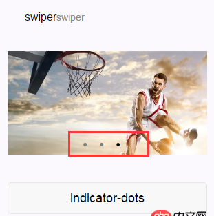 html5 - 小程序的swiper那個點可以給他居右？