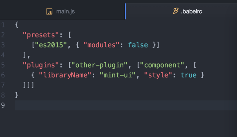 引用mint-ui的style.css出現問題