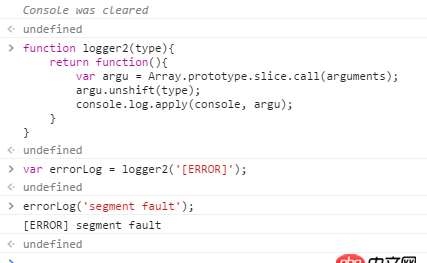 javascript - 關于apply()與call()的問題