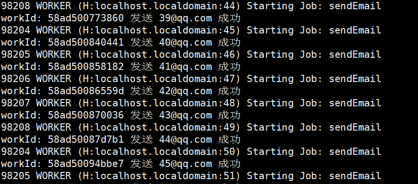 PHP使用gearman進(jìn)行異步的郵件或短信發(fā)送操作詳解